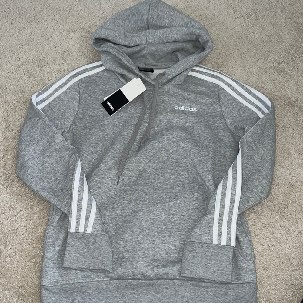 NWT Adidas Grey Hoodie